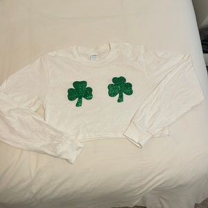 ST Patrick’s Day Shamrock Top